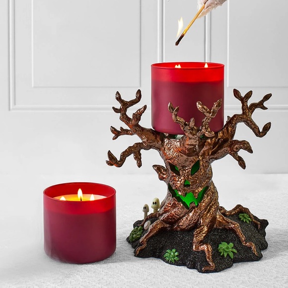 Bath & Body Works Other - Bath & Body Works Halloween 2022 light up monster tree candle holder